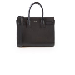 Saint Laurent Small Sac De Jour Leather Black