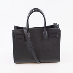Saint Laurent Small Sac De Jour Leather Black
