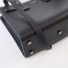 Saint Laurent Small Sac De Jour Leather Black