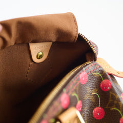 Louis Vuitton x Takashi Murakami Cherry Speedy 25 Monogram