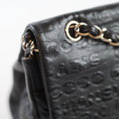 Chanel 31 Rue Cambon Vintage Reissue Double Flap Calfskin Black
