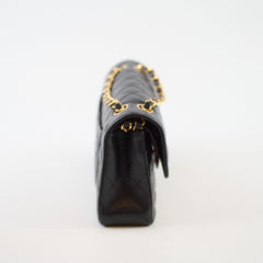Chanel Small Classic Flap Caviar Black - 29 series