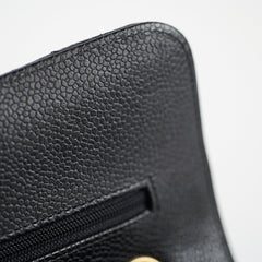 Chanel Small Classic Flap Caviar Black - 29 series