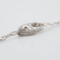 Hermes Farandole Bracelet White Gold Diamonds