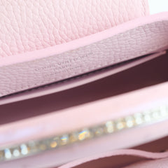 Louis Vuitton Capucine Mini Baby Pink Ostrich and Taurillon Leather