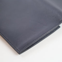 Hermes Citizen Twill Long Wallet Navy