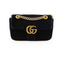 Gucci Marmont Velvet Black