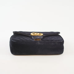 Gucci Marmont Velvet Black