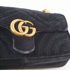 Gucci Marmont Velvet Black