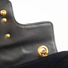 Gucci Marmont Velvet Black