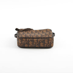 Christian Dior Oblique Mini Brown Pouch 2005