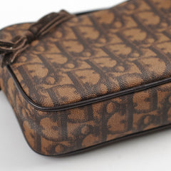 Christian Dior Oblique Mini Brown Pouch 2005