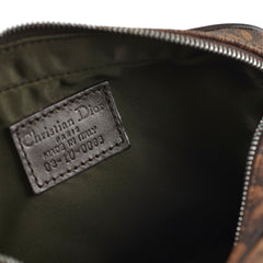 Christian Dior Oblique Mini Brown Pouch 2005