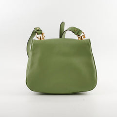 Gucci Blondie Medium Top Handle Shoulder Bag Green
