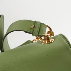Gucci Blondie Medium Top Handle Shoulder Bag Green