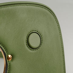 Gucci Blondie Medium Top Handle Shoulder Bag Green
