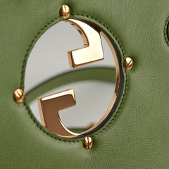 Gucci Blondie Medium Top Handle Shoulder Bag Green