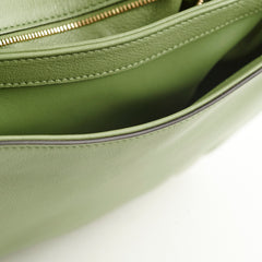 Gucci Blondie Medium Top Handle Shoulder Bag Green