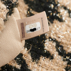 Chanel 19 Maxi Tweed Bag Beige/Black 28 Series