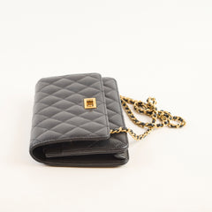 Chanel Reissue 2.55 Wallet on Chain Caviar Leather