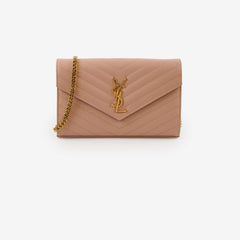 Saint Laurent Envelope Woc Light Pink