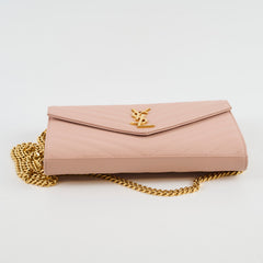 Saint Laurent Envelope Woc Light Pink