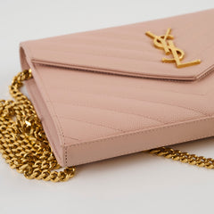 Saint Laurent Envelope Woc Light Pink