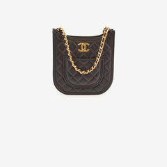 Chanel Hobo 2 Way Black