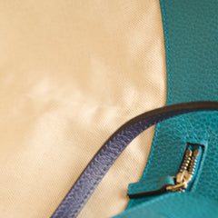 Gucci Blue Shoulder Tote