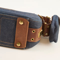 Christian Dior Vintage Denim Street Chic Columbus bag