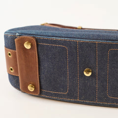 Christian Dior Vintage Denim Street Chic Columbus bag