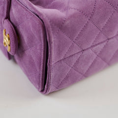 Chanel 25 Mini Suede Purple