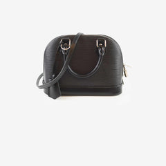 Louis Vuitton Alma BB Epi Black