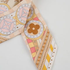 Louis Vuitton Silk Jeu De Voyage BB Bandeau Beige