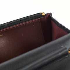 Chanel Black Lambskin Classic Wallet on Chain GHW