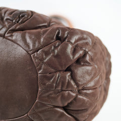 Chanel In The Mix Hobo Tote Bag Brown