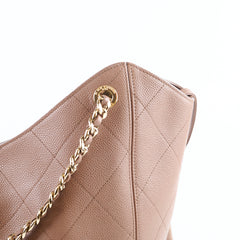 Chanel Brown Maxi Shopping Bag Brown