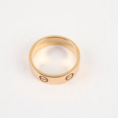 Cartier Love Classic Pink Gold Ring Size 58