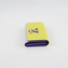 Louis Vuitton Epi Twist Long Wallet Yellow / Light Grey