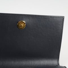 Saint Laurent Cassandra Belt Bag Dark Grey