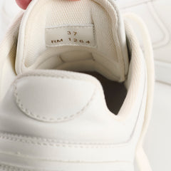 Celine CT-10 Trainer Low Lace-Up Sneakers White Size 37
