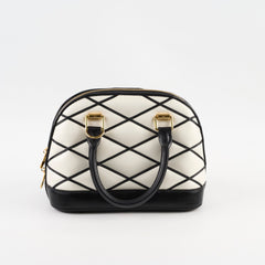 Louis Vuitton Alma BB Malletage Black/White 2025