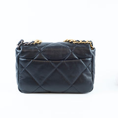 Chanel 19 Small Black