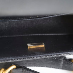 Chanel Small Boy Bag Black Caviar GHW (microchip) Leather Lined