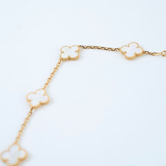 Van Cleef & Arpels 10 Motif Necklace MOP 2023