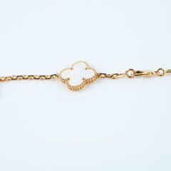 Van Cleef & Arpels 10 Motif Necklace MOP 2023