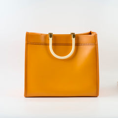 Fendi Sunshine Tote Orange