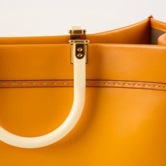 Fendi Sunshine Tote Orange