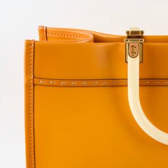 Fendi Sunshine Tote Orange