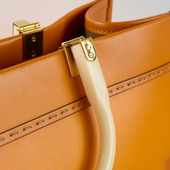 Fendi Sunshine Tote Orange